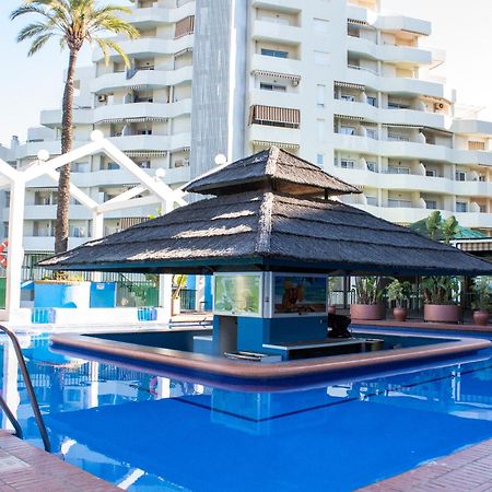 Benal Beach Suite Ii, Estudio Con Parque Acuatico Y Vistas Al Mar. Benalmádena Εξωτερικό φωτογραφία