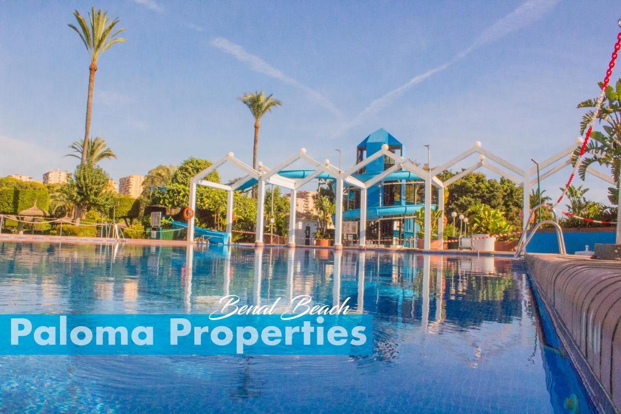 Benal Beach Suite Ii, Estudio Con Parque Acuatico Y Vistas Al Mar. Benalmádena Εξωτερικό φωτογραφία