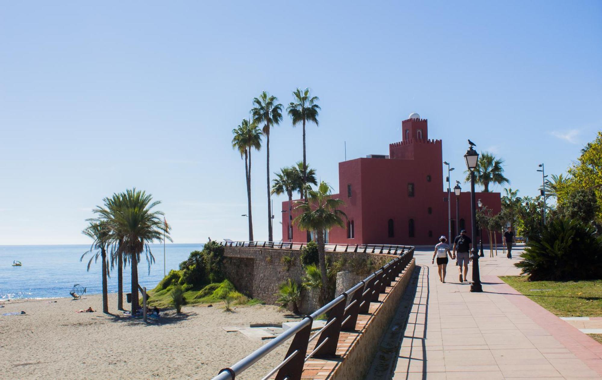 Benal Beach Suite Ii, Estudio Con Parque Acuatico Y Vistas Al Mar. Benalmádena Εξωτερικό φωτογραφία