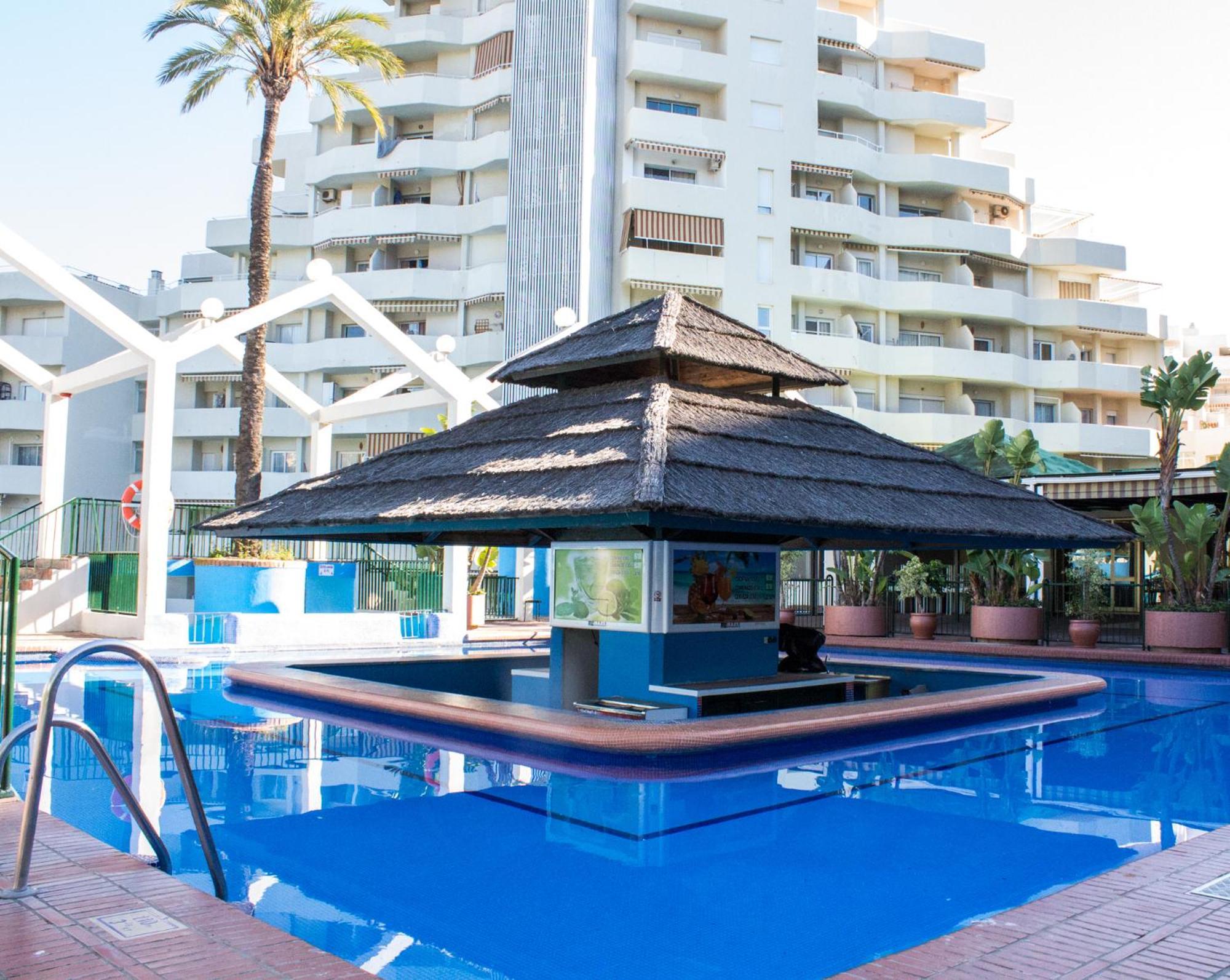 Benal Beach Suite Ii, Estudio Con Parque Acuatico Y Vistas Al Mar. Benalmádena Εξωτερικό φωτογραφία