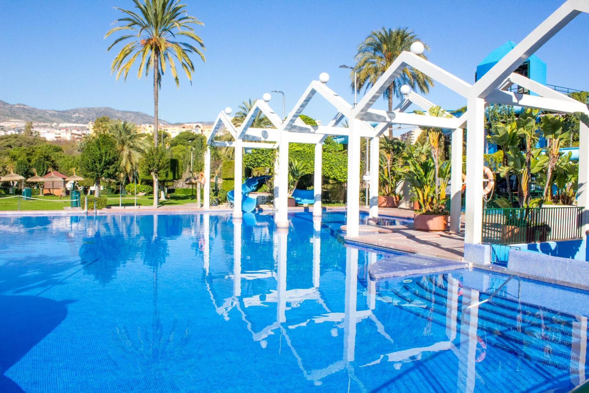 Benal Beach Suite Ii, Estudio Con Parque Acuatico Y Vistas Al Mar. Benalmádena Εξωτερικό φωτογραφία